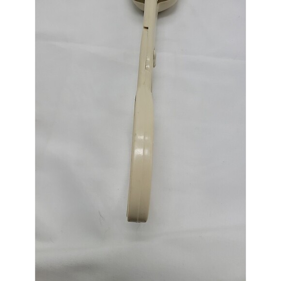 Mid Century Salad Tongs Hard Plastic Beige Color 11”  Hong Kong - Picture 15 of 16